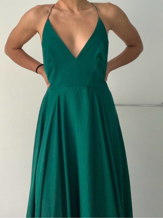 Kimchi Blue Dresses & Skirts - Kimchi Blue Whimsy Green Full Skirt Dress